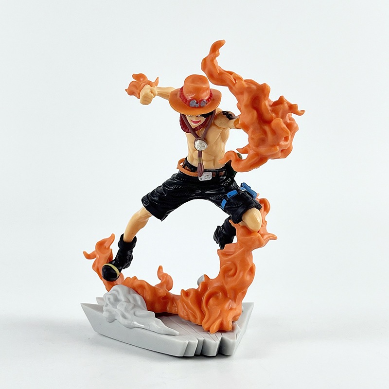 Mô Hình Nhân Vật ace yamato luffy gk Trong one piece 12.5cm
