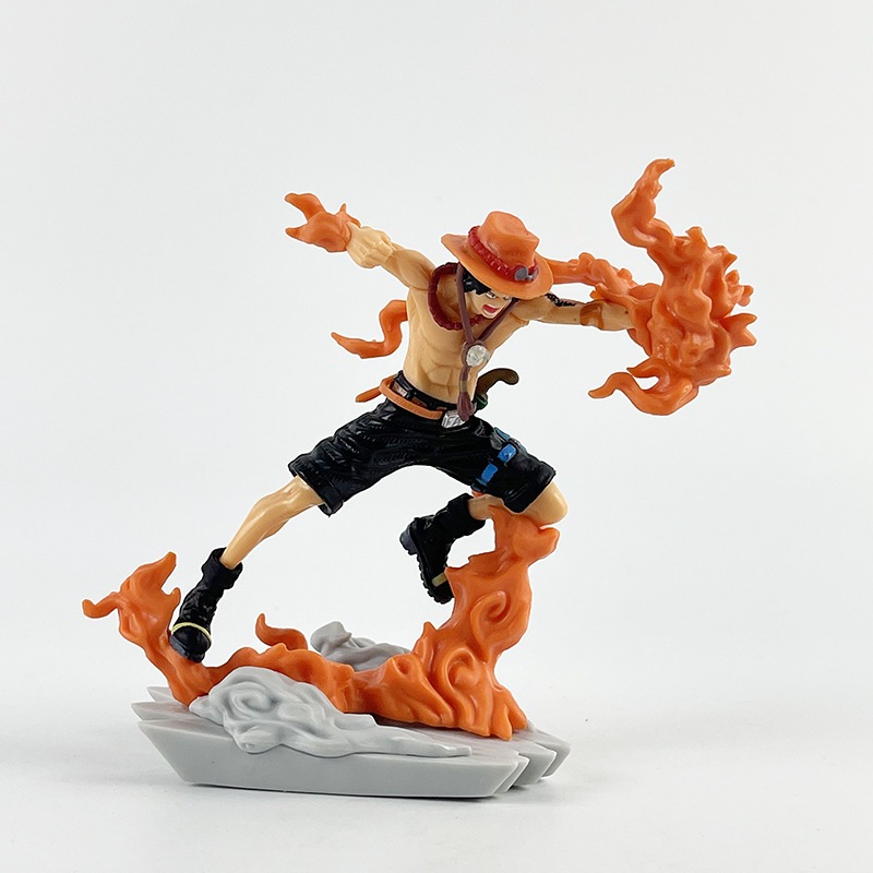 Mô Hình Nhân Vật ace yamato luffy gk Trong one piece 12.5cm