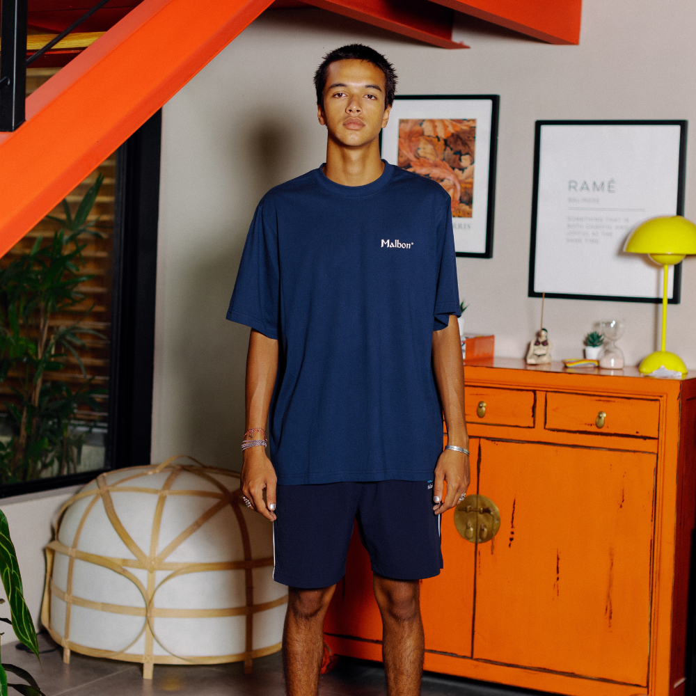 Áo Thun Thể Thao Đánh golf malbon Ngắn Tay In Hình Giản Dị Thời Trang Dành Cho Nam