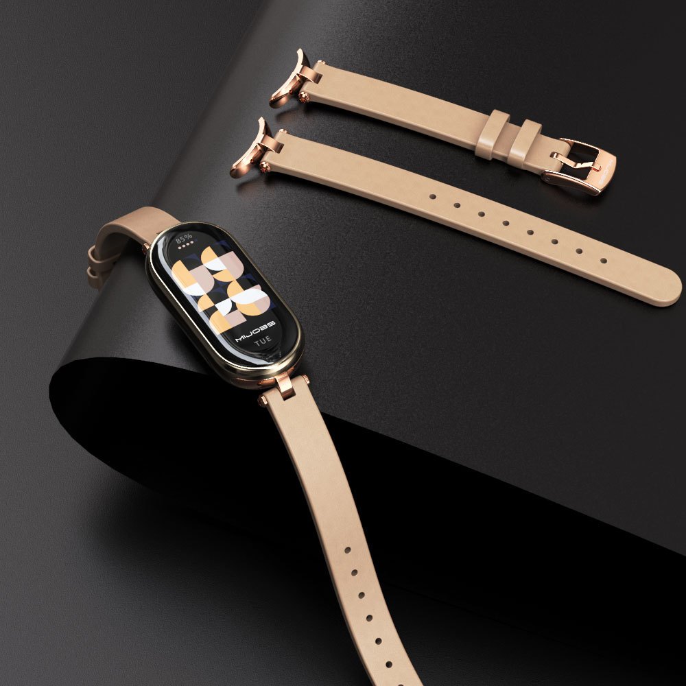 Dây Đeo Tay Bằng Da Bò Thật 8 Lớp s89 Cho xiaomi mi band 8