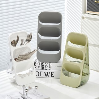 Mauno. 3 lớp đũa dao lưu trữ gác chống nước thoát giá đỡ hộp đựng