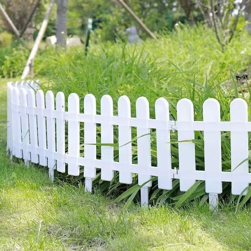 SUNTREE Viền trắng Hàng rào sân vườn Cỏ trang trí Thảm cỏ hoa Biên giới thực vật cho biệt thự trong nhà và ngoài trời