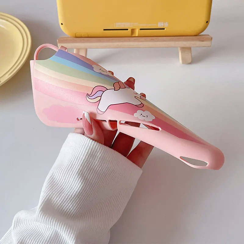 Ốp Điện Thoại tpu Silicon Mềm Hình anime Dễ Thương Cho nintendo switch lite
