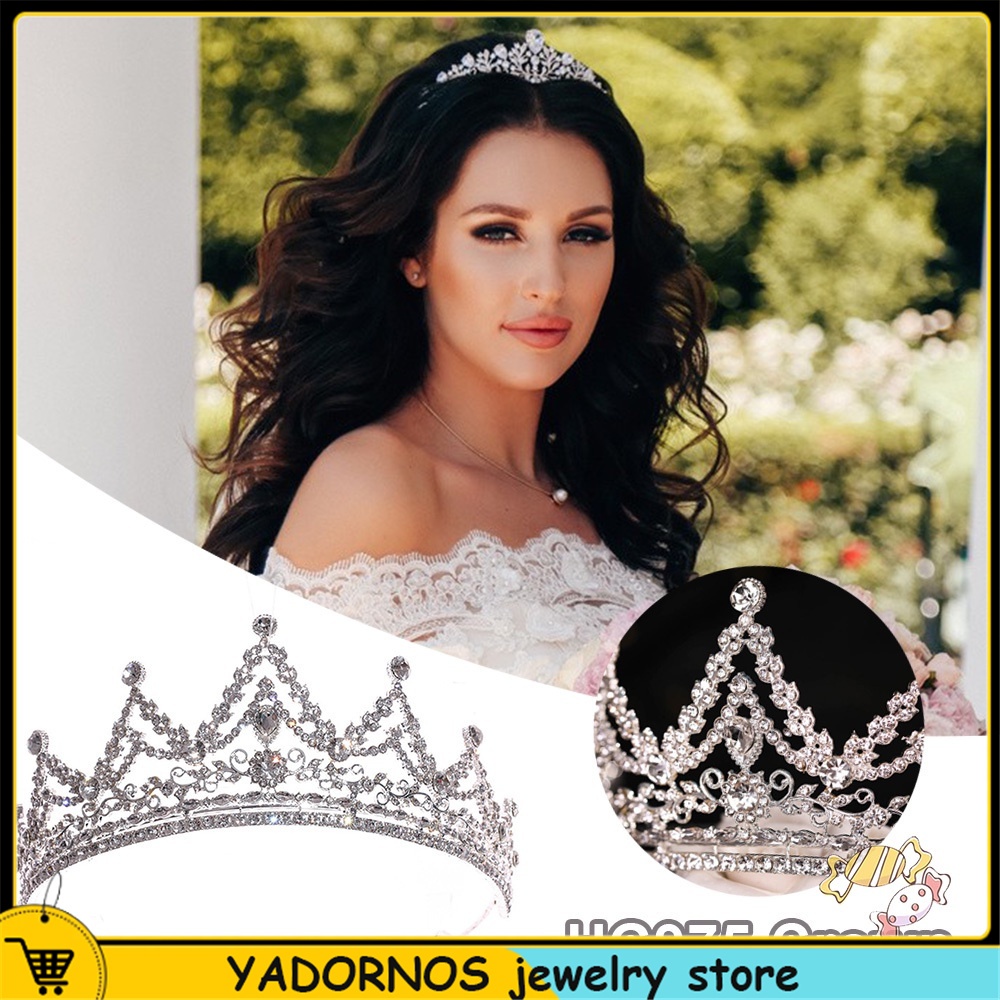 YADORNOS Vương Miện Công Chúa Thanh Lịch Cho Bé Gái