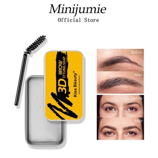 Minijumie Sáp gel trang điểm chân mày 3D chống nước và lâu trôi màu