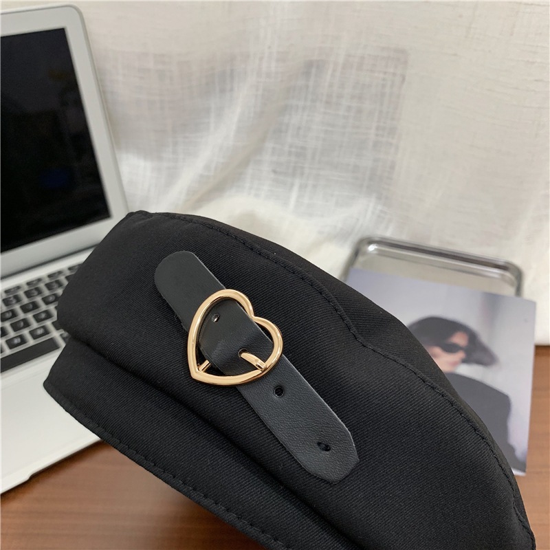 Mũ beret Da Thoáng Khí Phong Cách Hàn Quốc Thời Trang Mùa Hè Cho Nữ