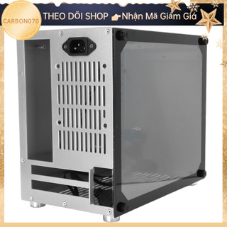 Vỏ case máy tính mini di động itx bo mạch chủ bên trong suốt 110‑240v