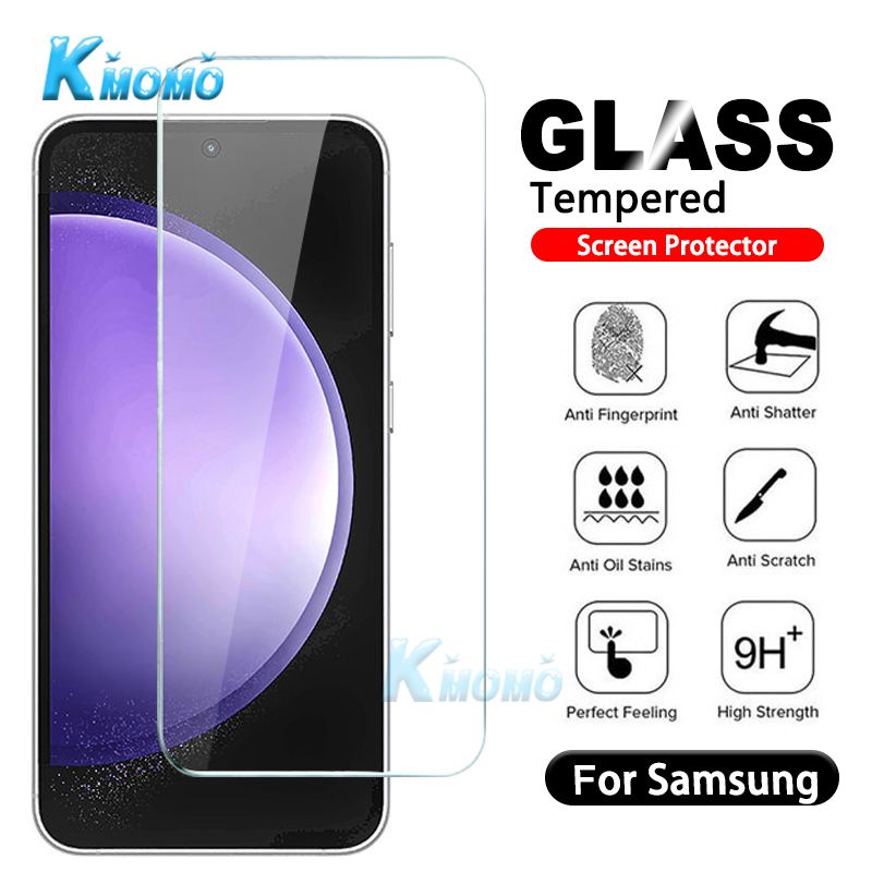 Miếng dán kính cường lực cho For Samsung Galaxy S23 S22 Plus S21 Fe A03 Core M34 M54 M14 M13 M23 M33 4G 5G