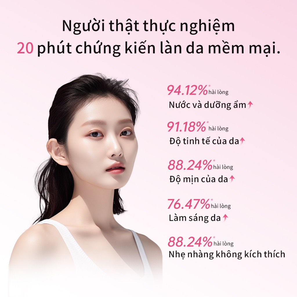 MASK FAMILY Hyaluronic Acid mặt nạ cấp ẩm b5 dưỡng ẩm cấp nước Air Cushion Vitamin B5 Chăm sóc da mặt 26ml 5 Miếng