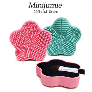 Dụng cụ vệ sinh cọ trang điểm MINIJUMIE bằng 4 màu tùy chọn