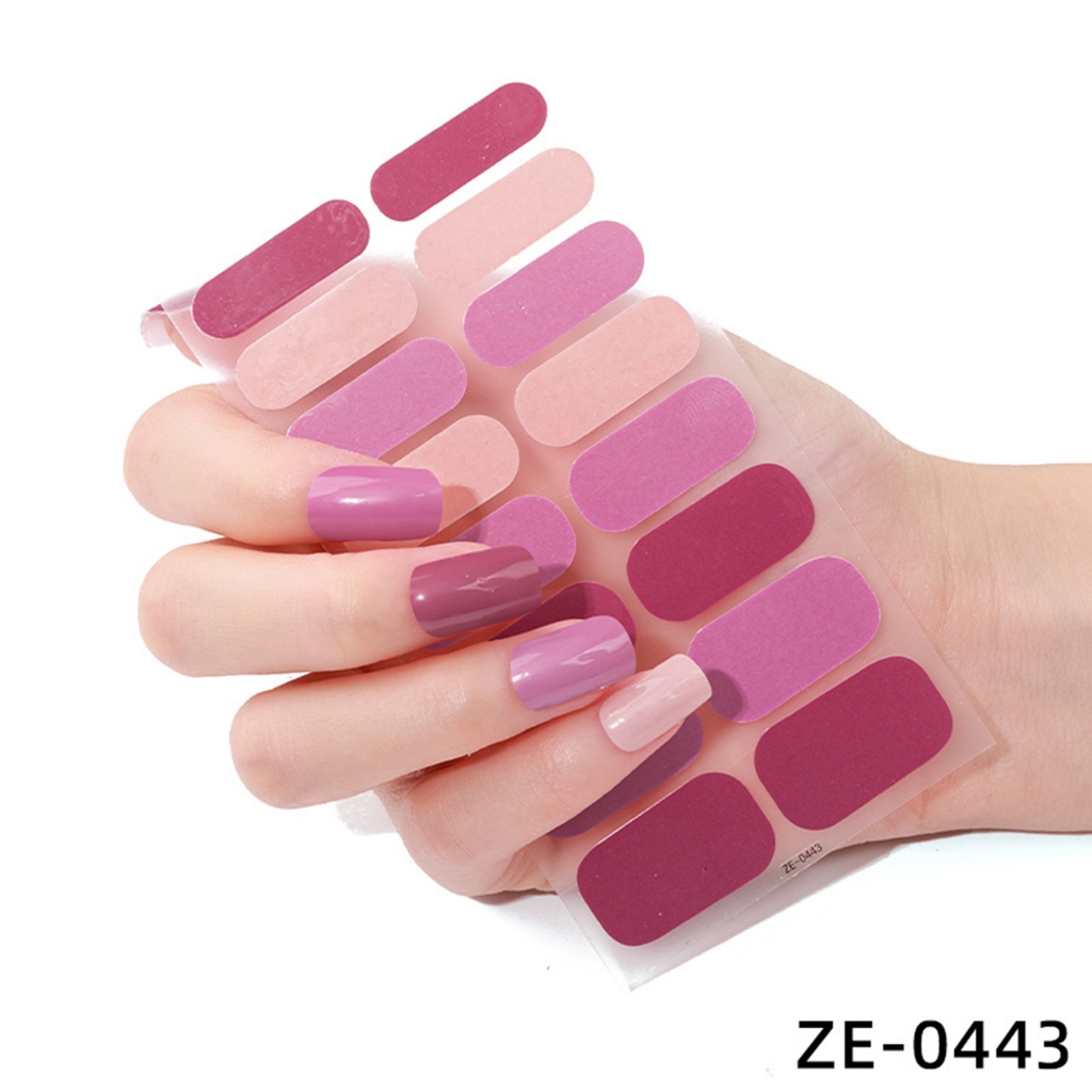 16 Chiếc Gel Bán Chữa Móng Tay Quấn Móng Tay Gel Ba Lan Dải Dành Cho Bé Gái Nữ