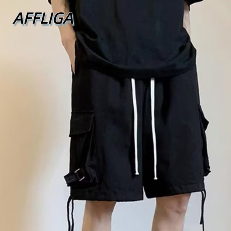 ✦AFFLIGA✦ Quần Dài Dáng Rộng Đơn Giản Trẻ Trung Thời Trang Xuân Thu Cho Nam Giới Có Size M-3XL