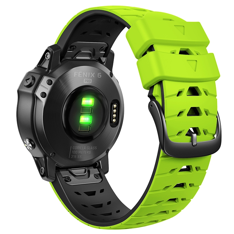 Dây Đeo Silicon Hai Màu 22mm Cho Đồng Hồ garmin