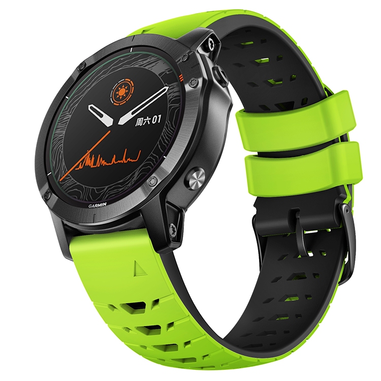 Dây Đeo Silicon Hai Màu 22mm Cho Đồng Hồ garmin