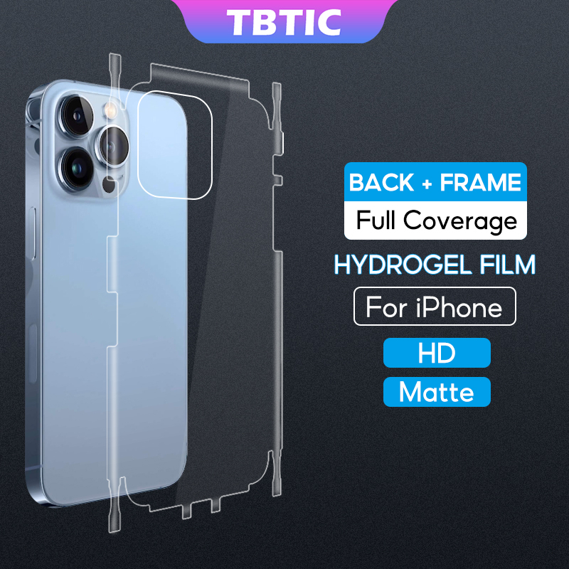 TBTIC Ốp Điện Thoại Mềm Mặt Nhám Bảo Vệ Màn Hình hd Cho iphone 15 14 13 12 11 pro max mini se 2020 x xr xs max 8 7 plus