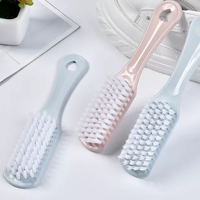 Bàn chải nhựa nhỏ tình yêu bàn chải làm sạch giày lông mềm bàn chải làm sạch giày bàn chải giặt quần áo bàn chải bàn chải giày tth207
