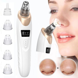 Hailicare Máy Hút Mụn Đầu Đen 5 Trong 1 Làm Sạch Lỗ Chân Lông Chăm Sóc Da Mặt