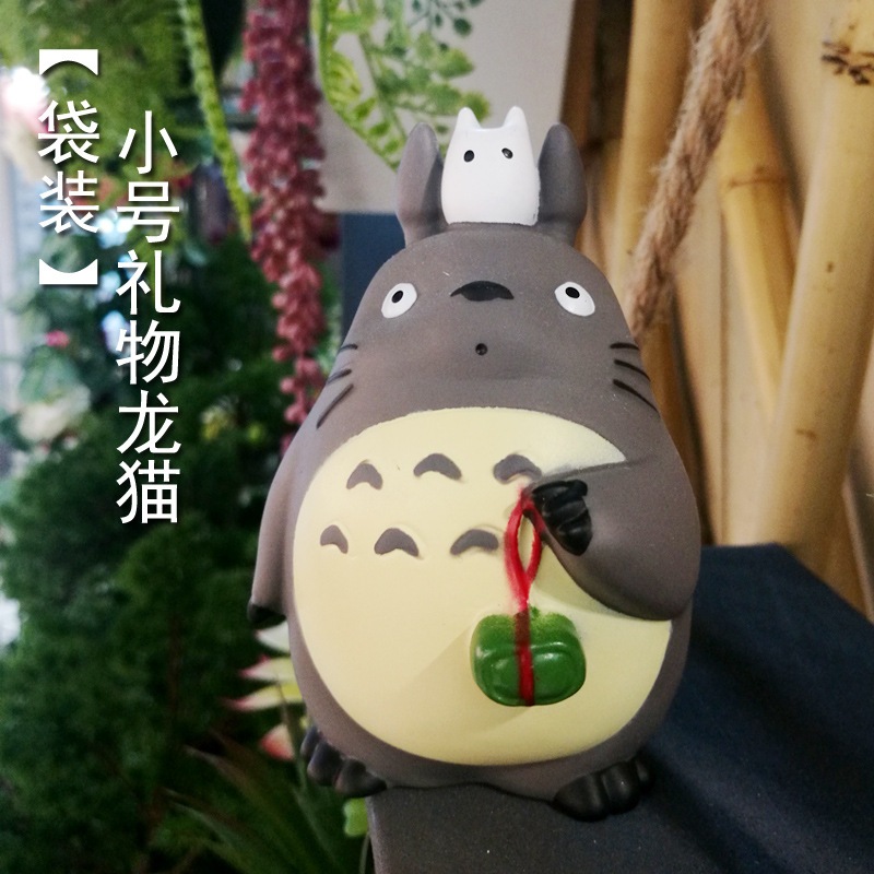 Mô Hình Nhân Vật hayao miyazaki studio ghibli totoro 5 Kiểu 10cm Bằng pvc Trang Trí Xe Hơi