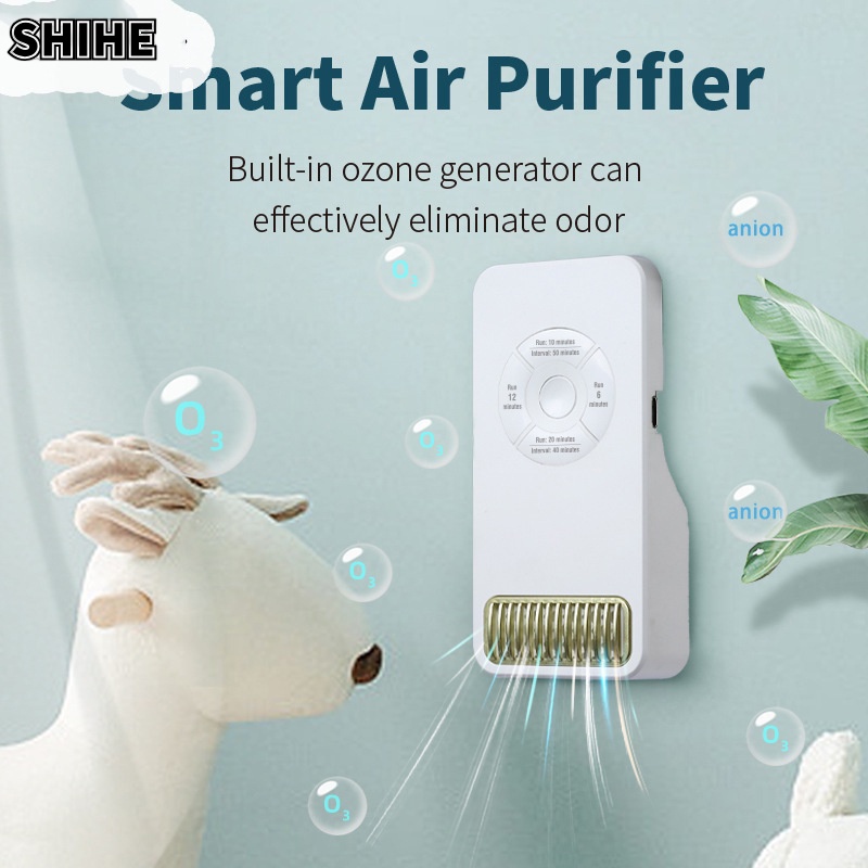 SHIHE Máy Lọc Không Khí Khử Mùi ozone Khử Mùi Nhà Bếp Phòng Tắm Khử Mùi Hôi Khử Trùng