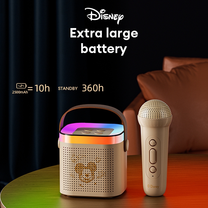 Bộ Loa Bluetooth Không Dây Disney A1S Nhỏ Gọn Hình Cho Điện Thoại Thẻ