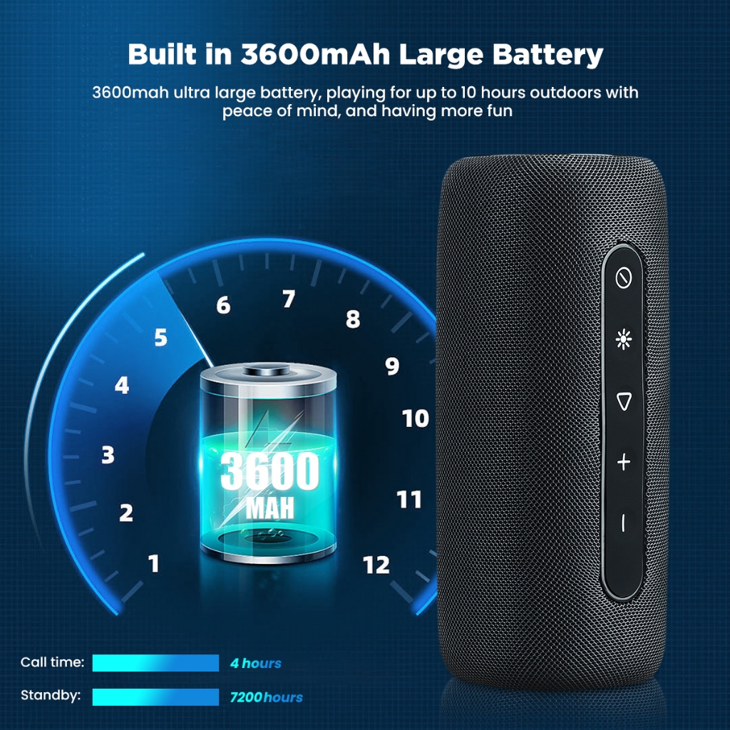 Aio Loa bluetooth 5.3 tws 20w Âm Thanh Hay Và Phụ Kiện