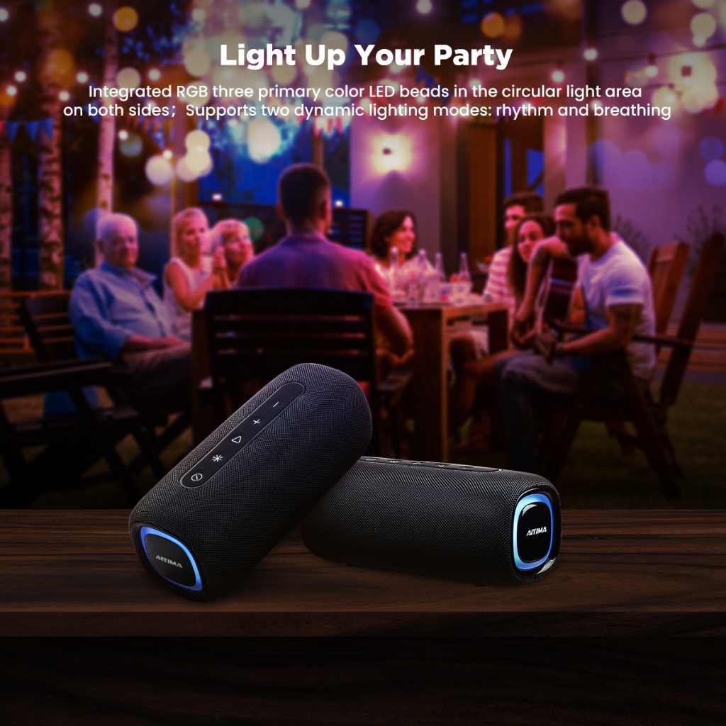 Aio Loa bluetooth 5.3 tws 20w Âm Thanh Hay Và Phụ Kiện