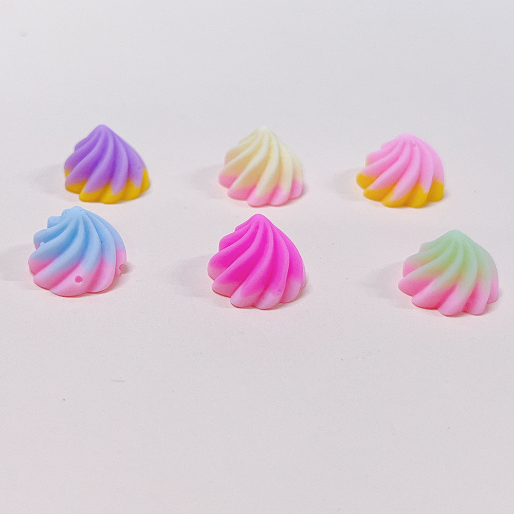 Giao hàng ngẫu nhiên các phụ kiện DIY kẹo đầy màu sắc, nhựa dễ thương 3D Stereo Jewelry Phụ kiện