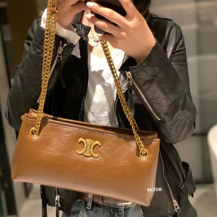 Túi Xách Da Bò Thật Đeo Vai Dung Tích Lớn Thời Trang Cho Nữ777777-1019