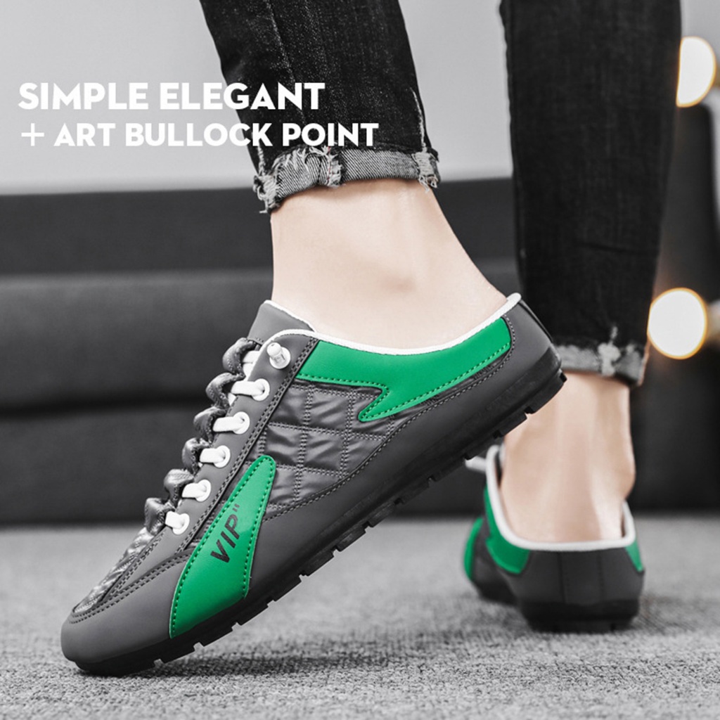 Giày Thể Thao Hở Lưng Thoải Mái Thời Trang Cho Nam