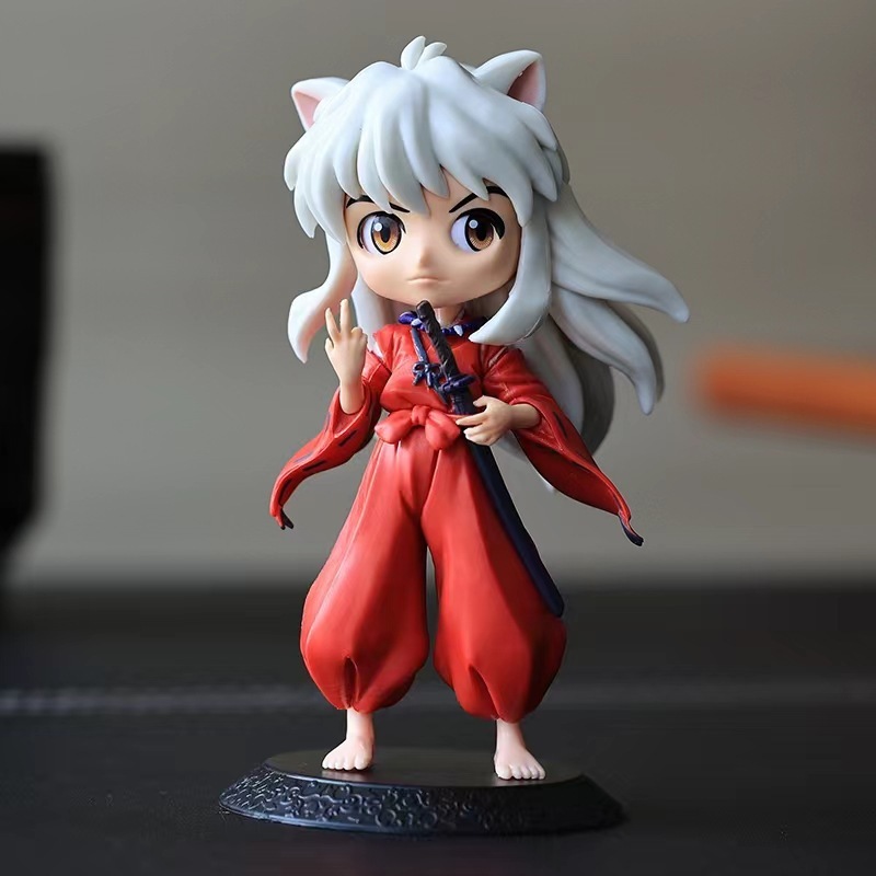 1 Mô Hình Nhân Vật hanyo-yashahime inuyasha sesshoumaru Hinurashi towa moroha 15cm Bằng pvc
