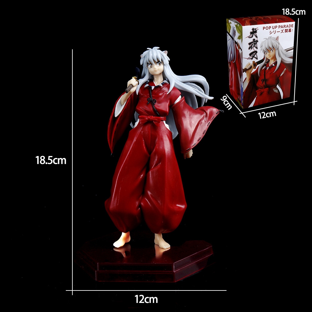 Mô Hình Nhân Vật inuyasha 4 Kiểu 16-18.5cm Bằng pvc