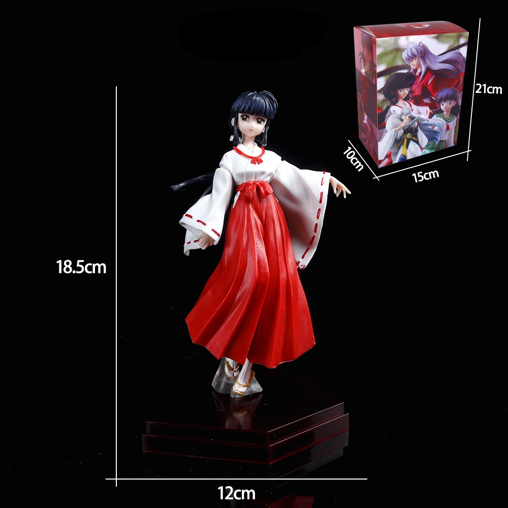 Mô Hình Nhân Vật inuyasha 4 Kiểu 16-18.5cm Bằng pvc