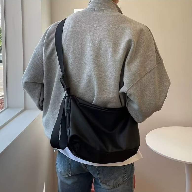 Áo sweater Tay Dài Cổ Cao Dáng Rộng Phong Cách Hàn Quốc Thời Trang Thu Đông Cho Nam