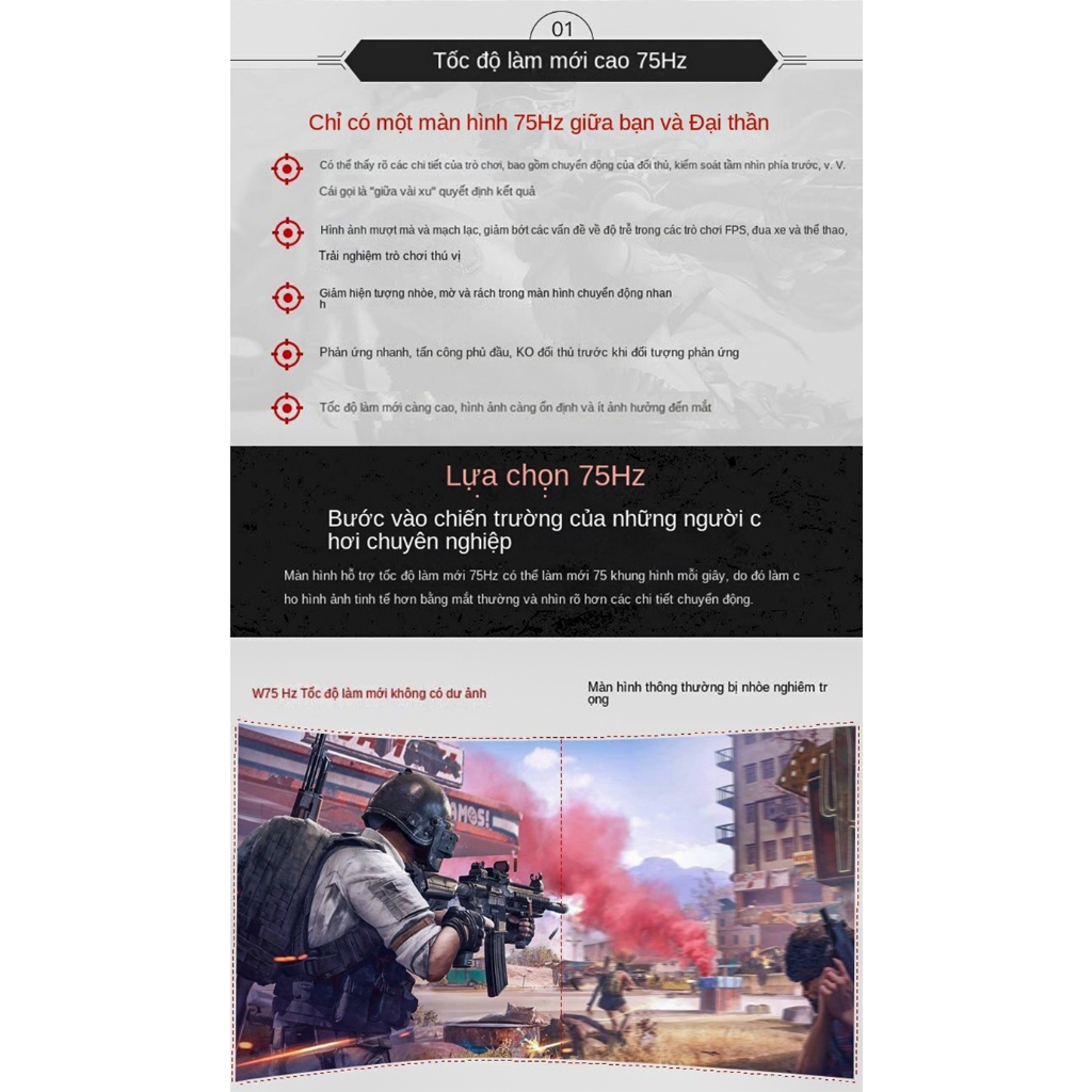 Màn Hình cflgr 23 inch-100% Công Ty Bảo Hành Sản Phẩm Mới - 1 Năm!!Màn Hình Máy Tính lcd Phong Cách Văn Phòng Thích Hợp Để Chơi Game