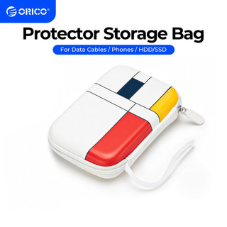  Orico MTQ Túi lưu trữ SSD bên ngoài Hộp bảo vệ chống sốc cho Montage PSSD Cáp dữ liệu đĩa cứng 2,5 inch Lưu trữ đĩa U  MTQ-SP25  