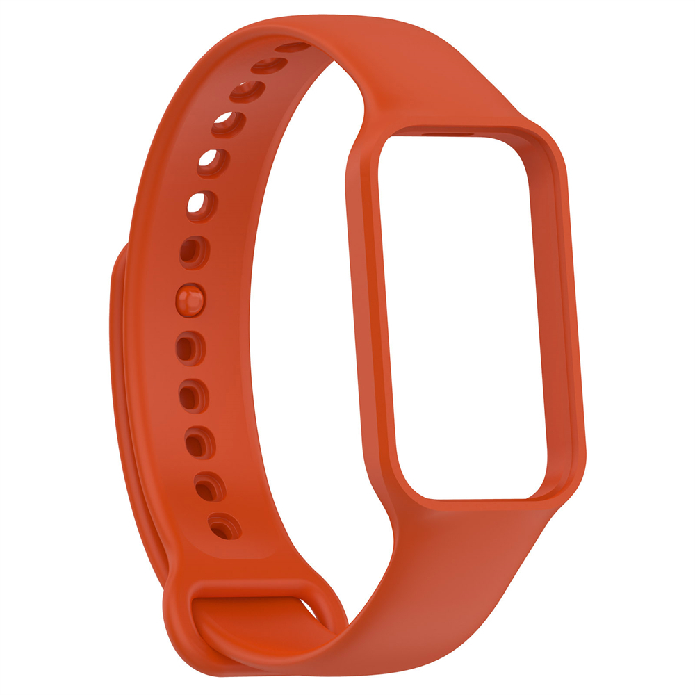 Dây Đeo Thay Thế Chất Liệu Silicon Màu Trơn Cho xiaomi smart band 8 active