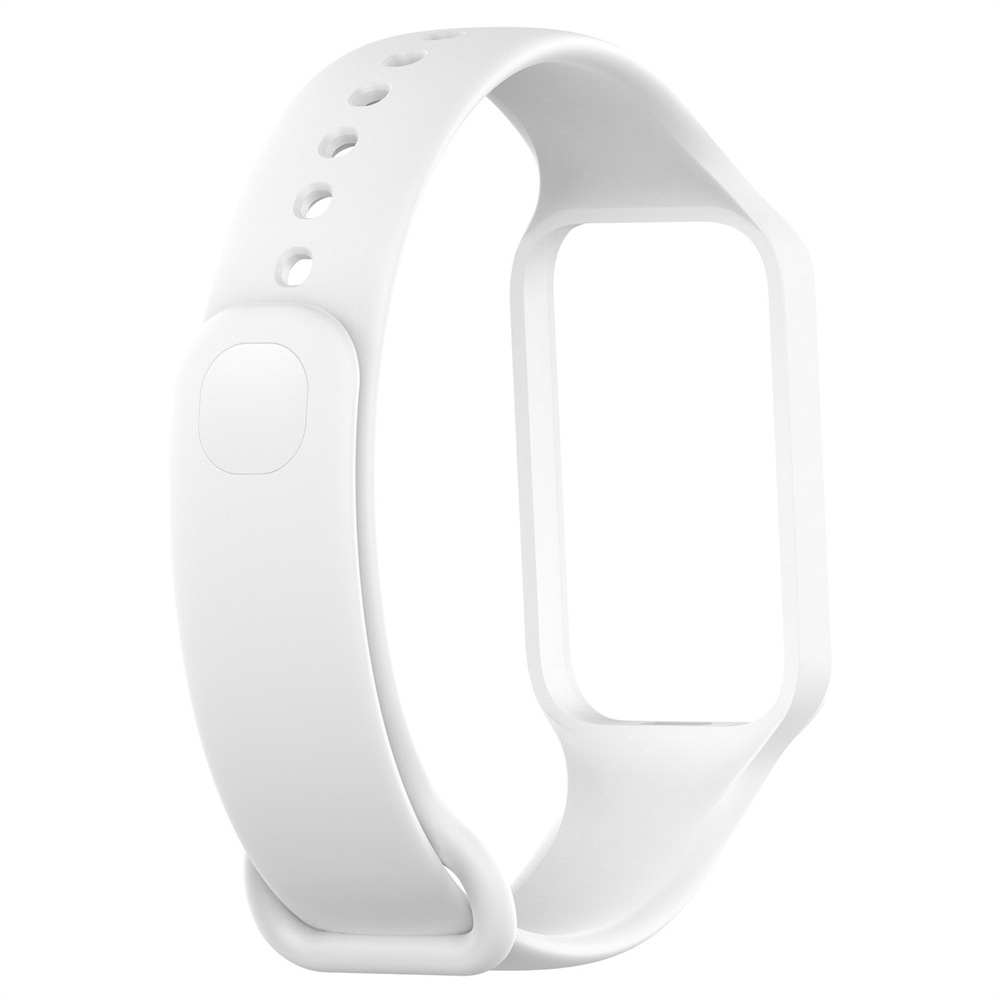 Dây Đeo Thay Thế Chất Liệu Silicon Màu Trơn Cho xiaomi smart band 8 active