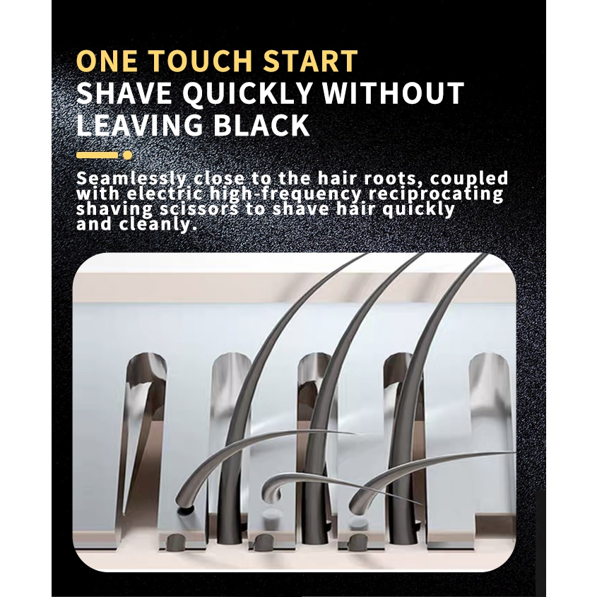 Kemei Tông Đơ Cắt Tóc Chuyên Nghiệp Không Dây Sạc Lại Được