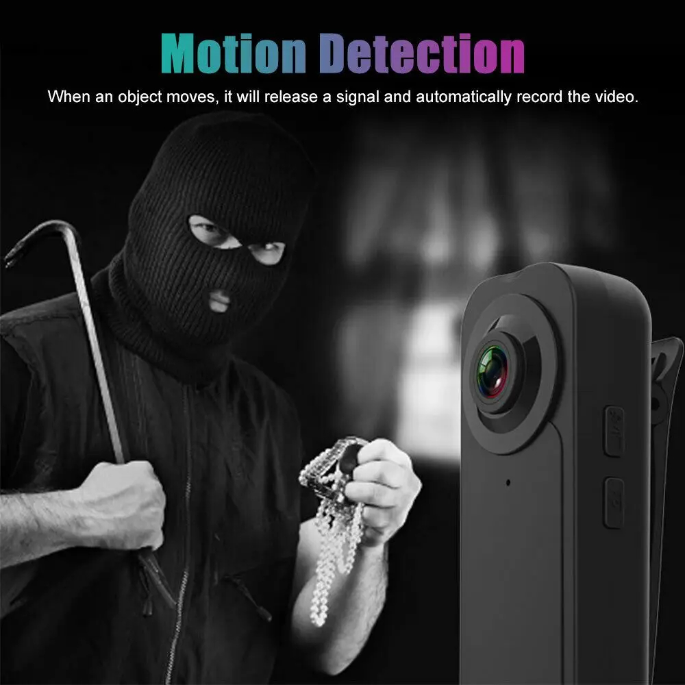 Camera Hành Trình mini Độ Phân Giải 1080p hd 1000mah Hỗ Trợ Quay Đêm