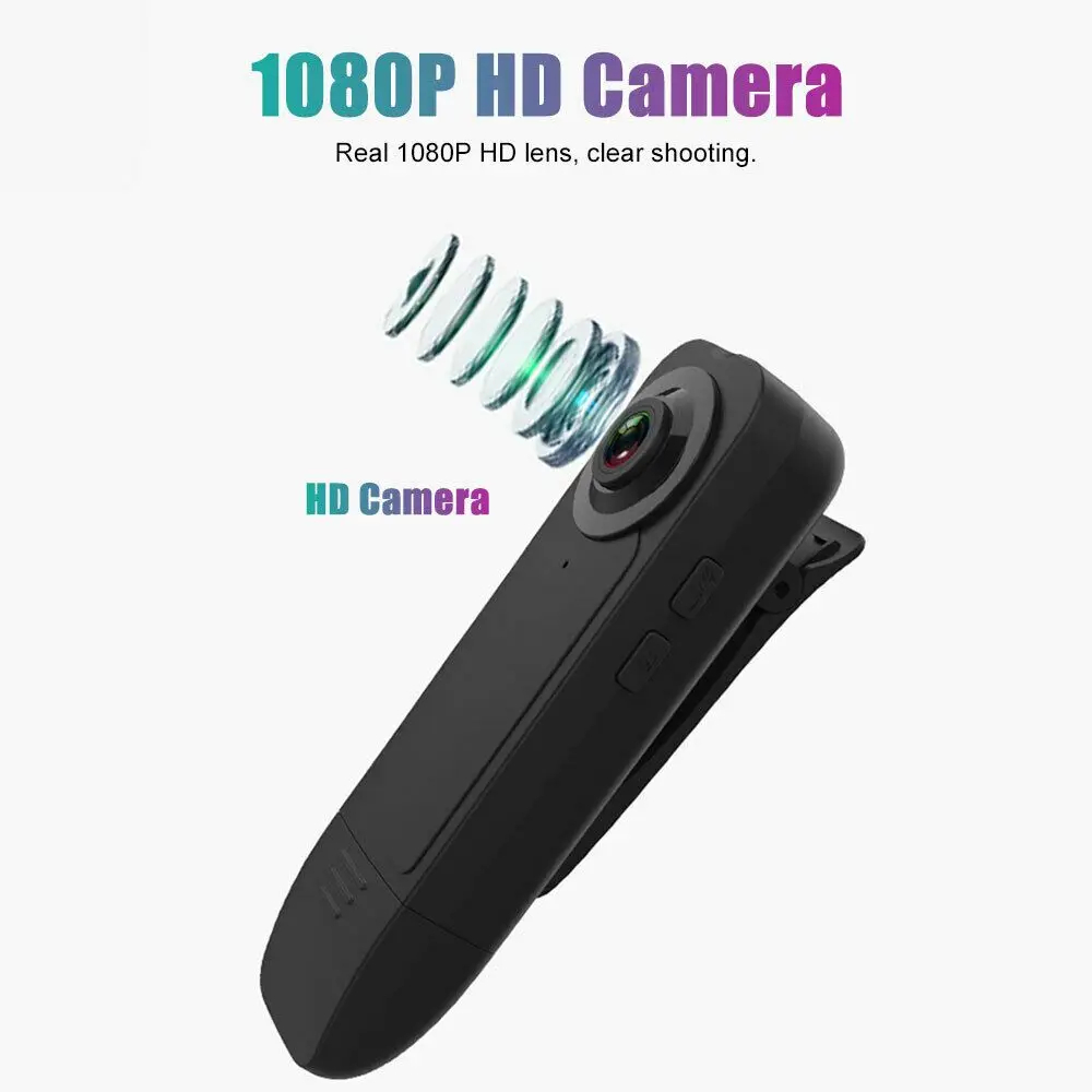 Camera Hành Trình mini Độ Phân Giải 1080p hd 1000mah Hỗ Trợ Quay Đêm
