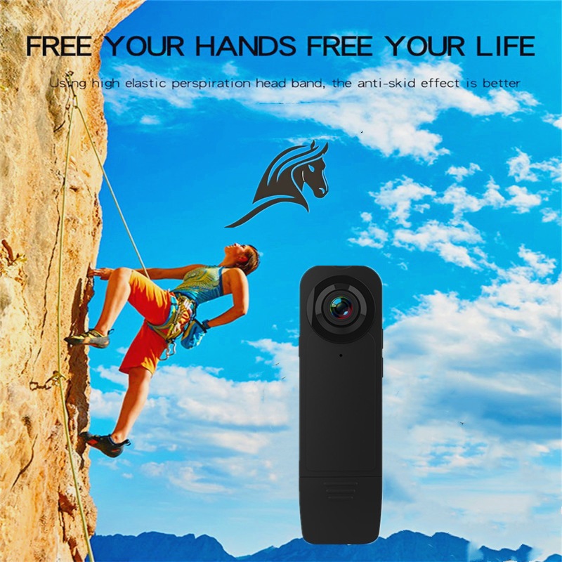 Camera Hành Trình mini Độ Phân Giải 1080p hd 1000mah Hỗ Trợ Quay Đêm