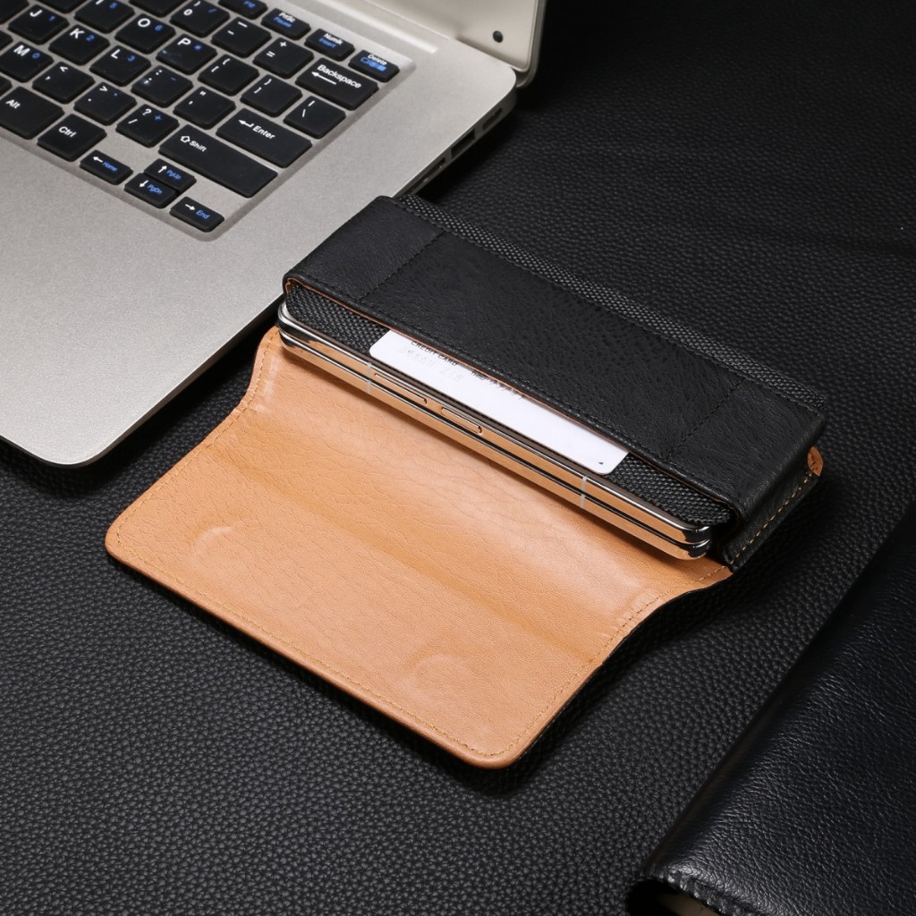 Sang Trọng Bao Da Điện Thoại Có Kẹp Thắt Lưng Cho samsung galaxy z fold 5 4 3 2 5g z fold4 fold3