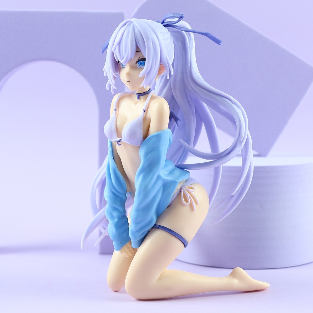 Mô Hình Nhân Vật konosuba aqua 14.5cm 2023 Mặc Đồ Bơi Quyến Rũ Bằng pvc