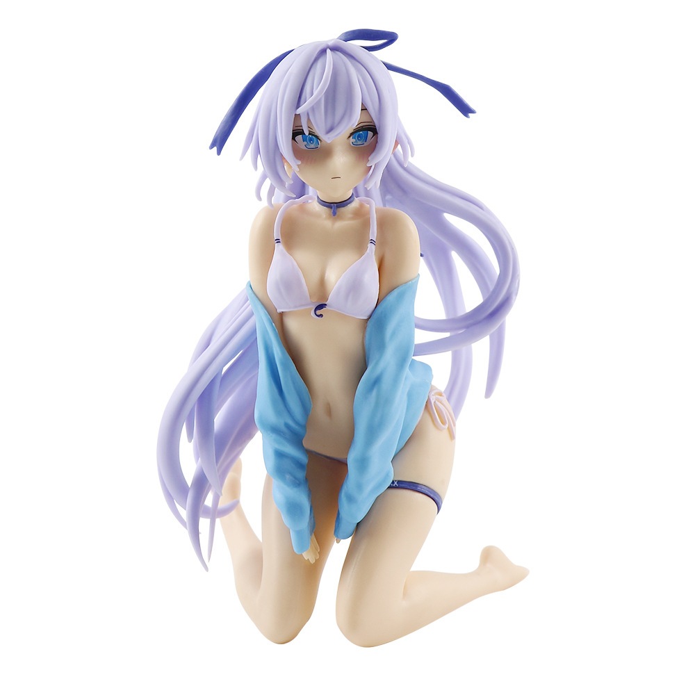 Mô Hình Nhân Vật konosuba aqua 14.5cm 2023 Mặc Đồ Bơi Quyến Rũ Bằng pvc