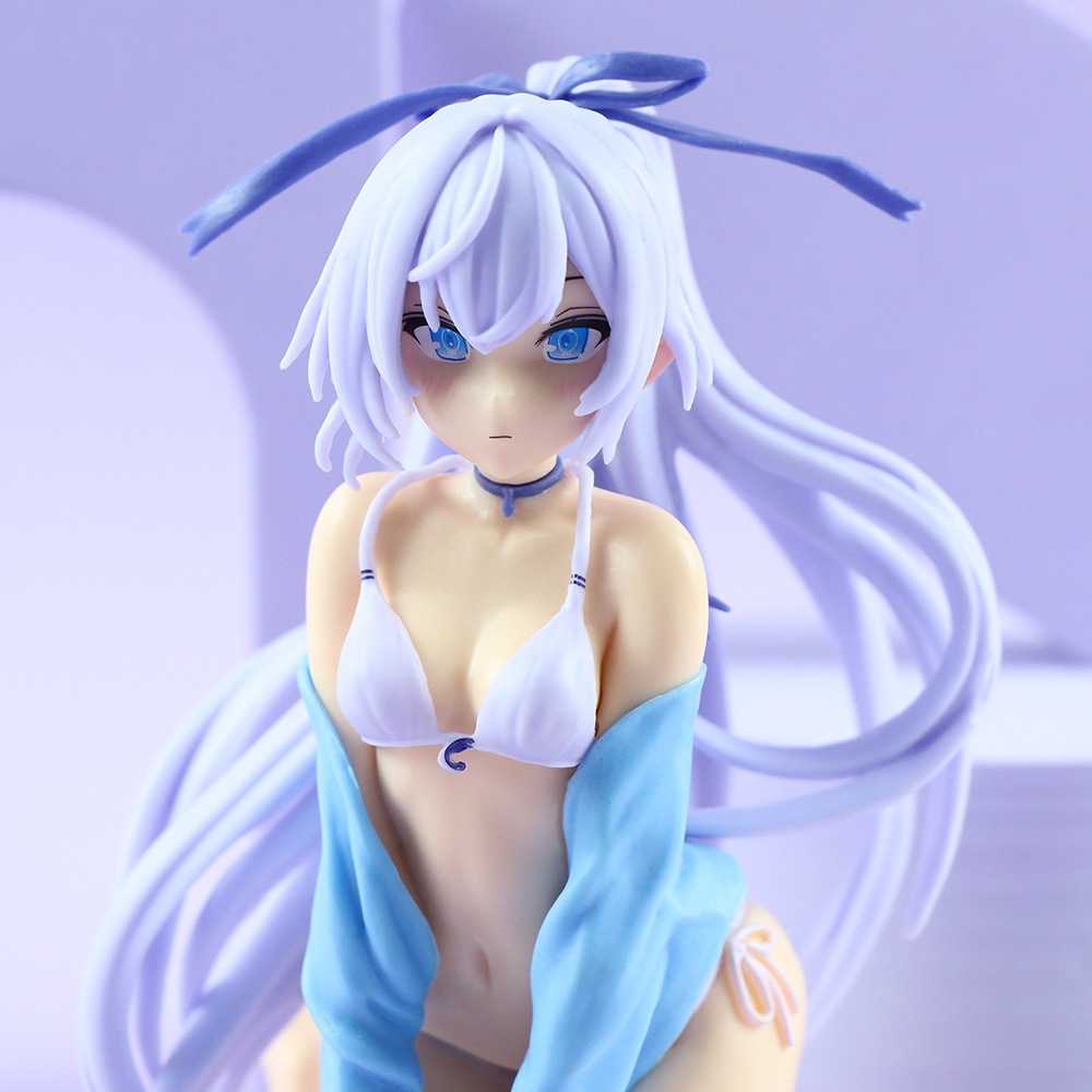Mô Hình Nhân Vật konosuba aqua 14.5cm 2023 Mặc Đồ Bơi Quyến Rũ Bằng pvc