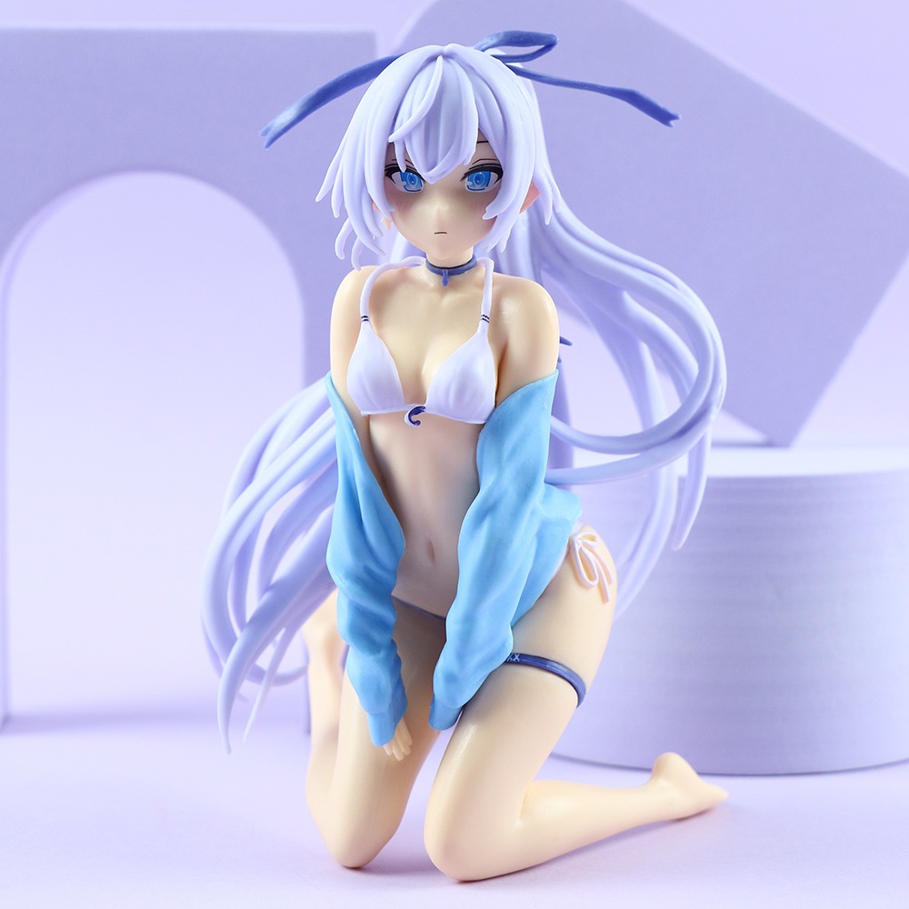 Mô Hình Nhân Vật konosuba aqua 14.5cm 2023 Mặc Đồ Bơi Quyến Rũ Bằng pvc