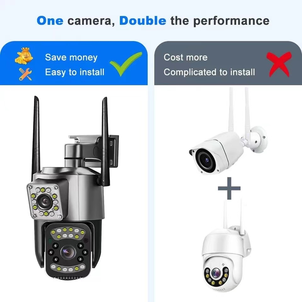 Aio camera An Ninh v380 pro 4g hd 8mp wifi Chống Thấm Nước Thông Minh Cho cctv