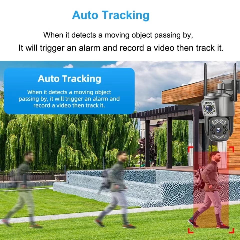 Aio camera An Ninh v380 pro 4g hd 8mp wifi Chống Thấm Nước Thông Minh Cho cctv
