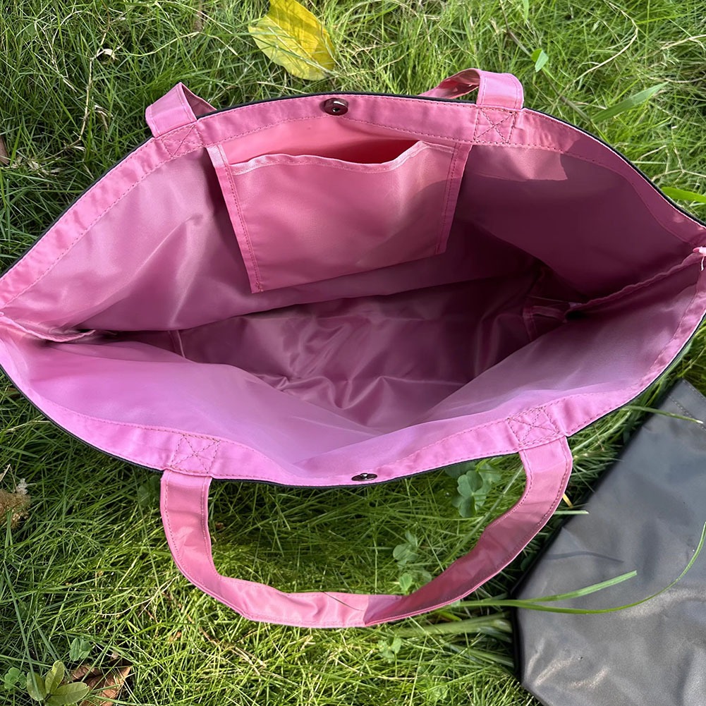 STARBUCKS 1 Túi Xách Vải oxford Thêu Chữ blackpink Đa Năng