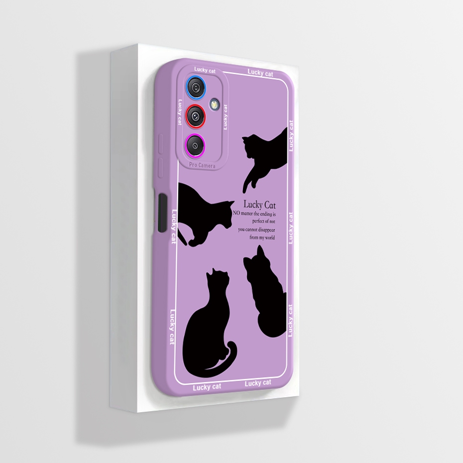 Ôp Điện Thoại Silicon Dẻo Họa Tiết Gấu Trúc Dễ Thương Cho samsung galaxy m14 m34 m54 5g samsungm14 m 34 m 54 Ốp